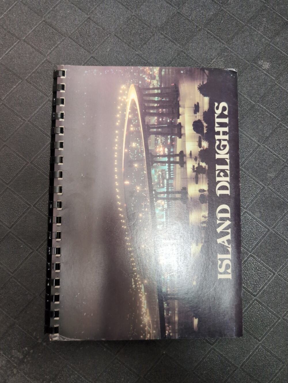 Vintage Cookbook Island Delights Coronado CA Spiral Bound Book
